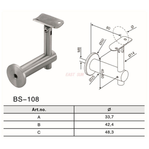 BS-108-Handlaufbeschläge