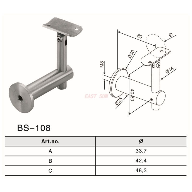 BS-108-Handlaufbeschläge