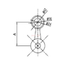 SD-150-1-180R-Spider-Anschluss