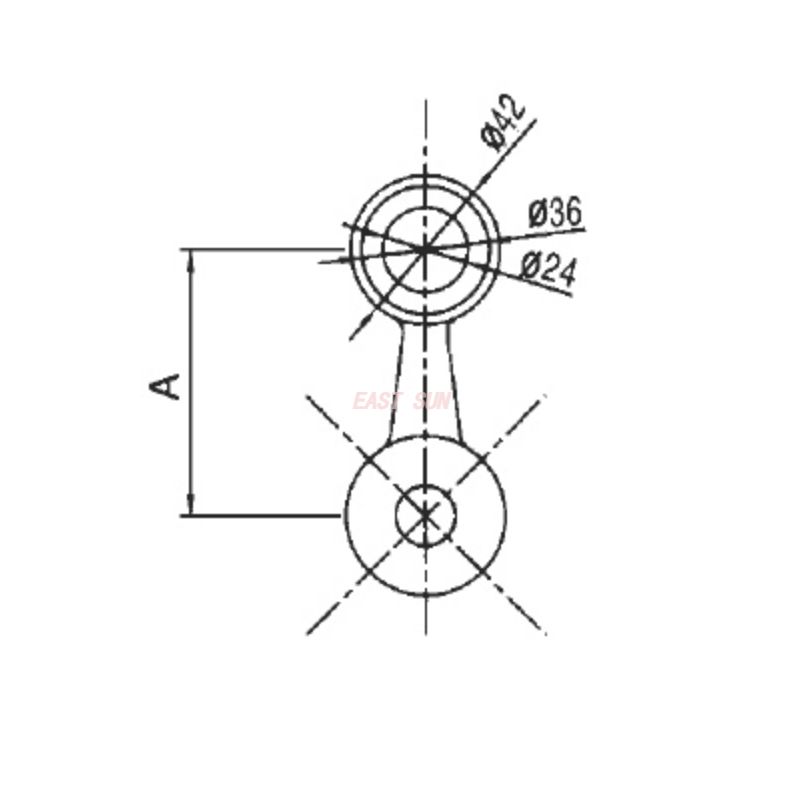 SD-150-1-180R-Spider-Anschluss