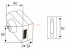 Glastürschlösser Glasschlösser GHL-011S