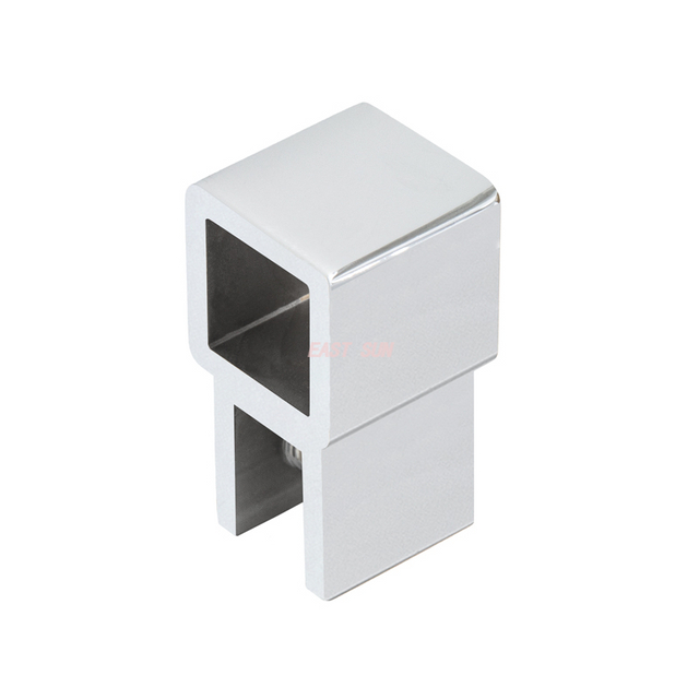 Bewegliche Halterung für 1/4' bis 5/16' (6 bis 8 mm) Glas – Vierkantstange