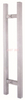 Glastür-Zuggriff, Aluminium-Türgriff PH-061