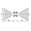 GDK-26-Duschtürknopf