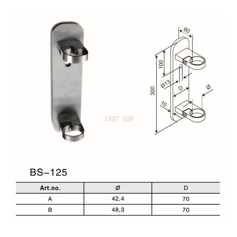 BS-125-Handlaufbeschläge