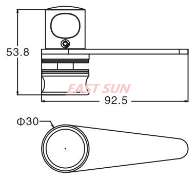 Einzelknopfverschluss