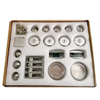 Rahmenloses SS304-Glasschiebetür-Hardware-Kit