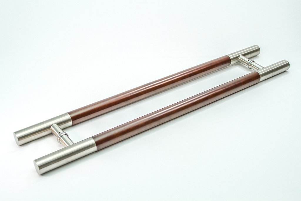 Quadratischer Edelstahl-Zuggriff für Glastürbeschläge, Duschtürgriff