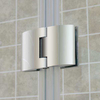 Rahmenlose Zink-Glas-Glas-Duschtürscharniere für 1/2″ – 3/8″ Glas