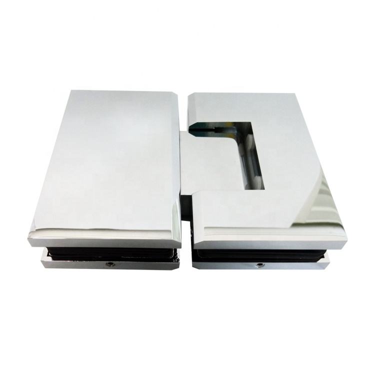 Um 90 Grad verstellbares Wand-Glas-Duschtürscharnier für 1/2″ – 3/8″ Glas 