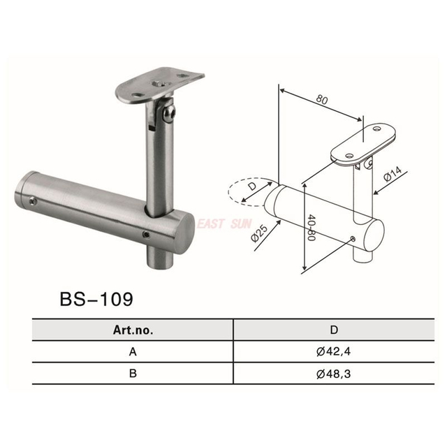 BS-109-Handlaufbeschläge