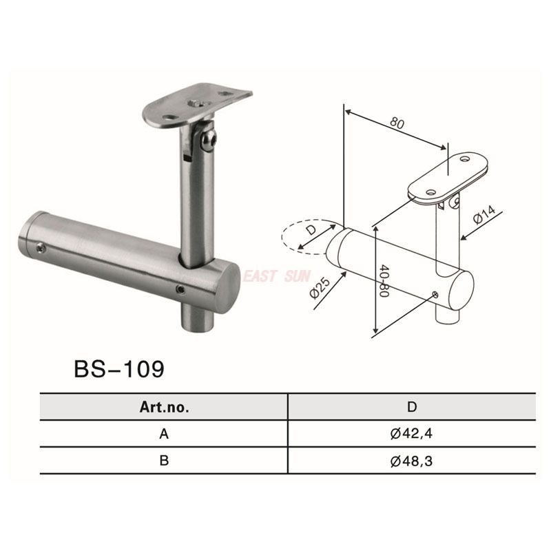 BS-109-Handlaufbeschläge