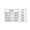 SD-150-1-180R-Spider-Anschluss
