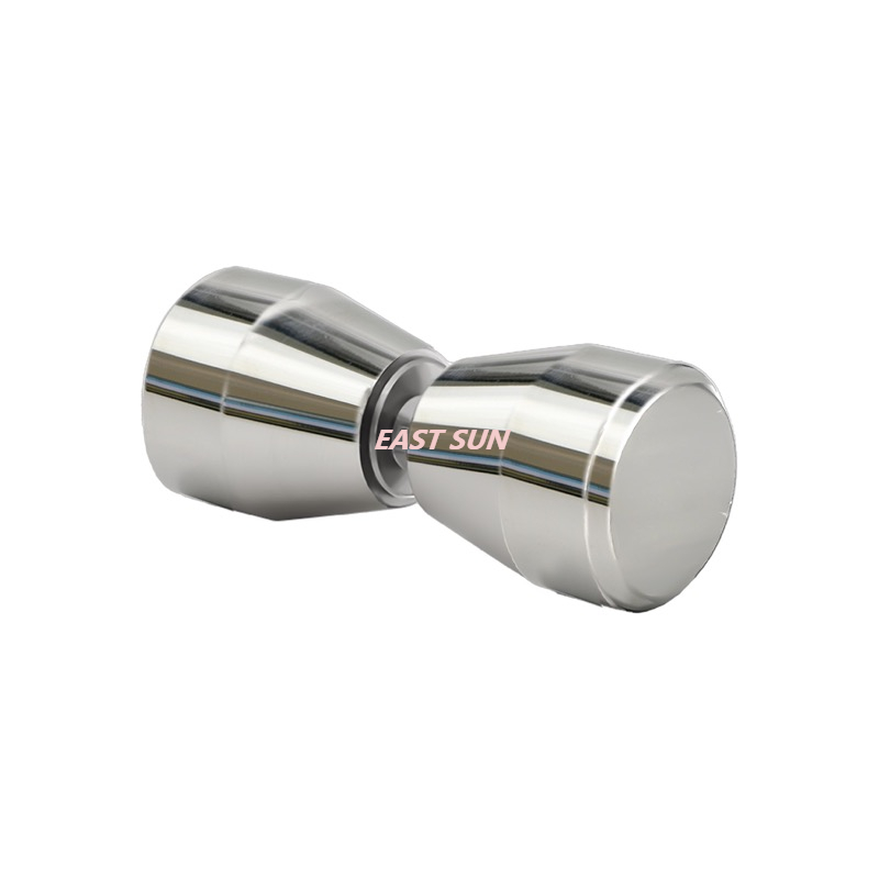 Satin-Nickel-Rücken-an-Rücken-Knöpfe im Fliege-Stil