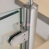 Balustradenbeschläge, rahmenlose Treppenzapfen-Glasklemme aus Edelstahl 304 316 für Balkon-Glasgeländer