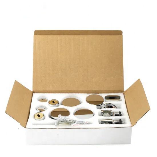 Rahmenloses SS304-Glasschiebetür-Hardware-Kit