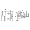 RSH-301L-Selbstaufstellende Scharniere aus Messing