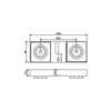 ESD-1003-Selbstaufstellende Scharniere aus Messing