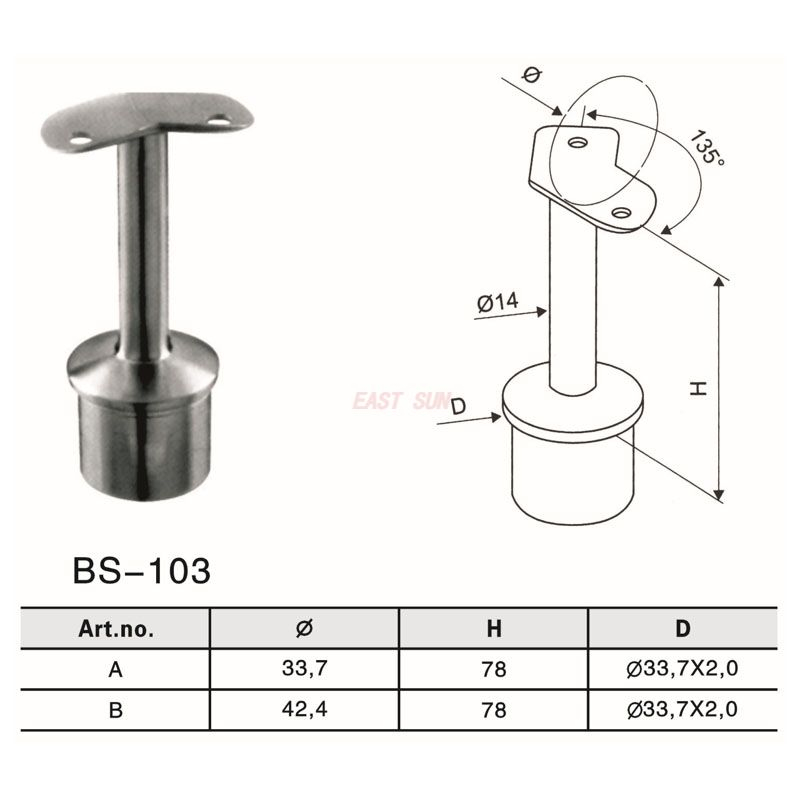 BS-103-Handlaufbeschläge
