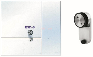Robuster Glas-Drehtürstopper Dorma MAB
