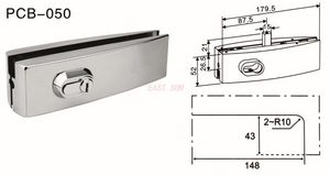 Patchbeschläge Drehtür Dorma PCB-050