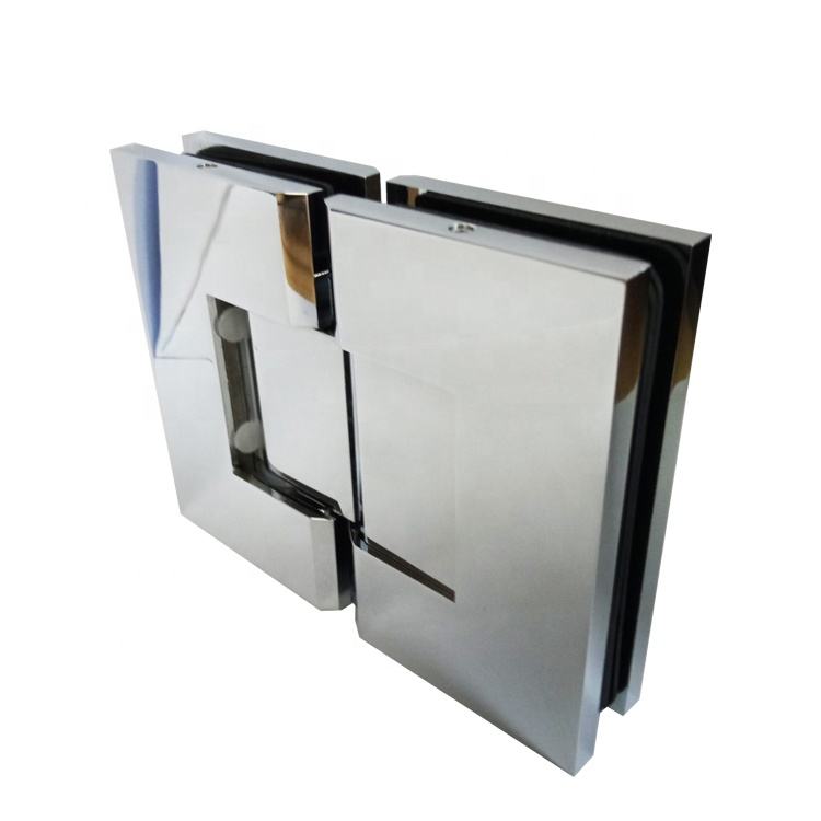 Um 180 Grad verstellbares Glas-zu-Glas-Duschtürscharnier für 1/2″ – 3/8″ Glas