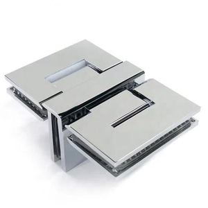 90-Grad-Dreiwege-Wand-zu-Glas-Duschtürscharnier für 1/2″ – 3/8″ Glas