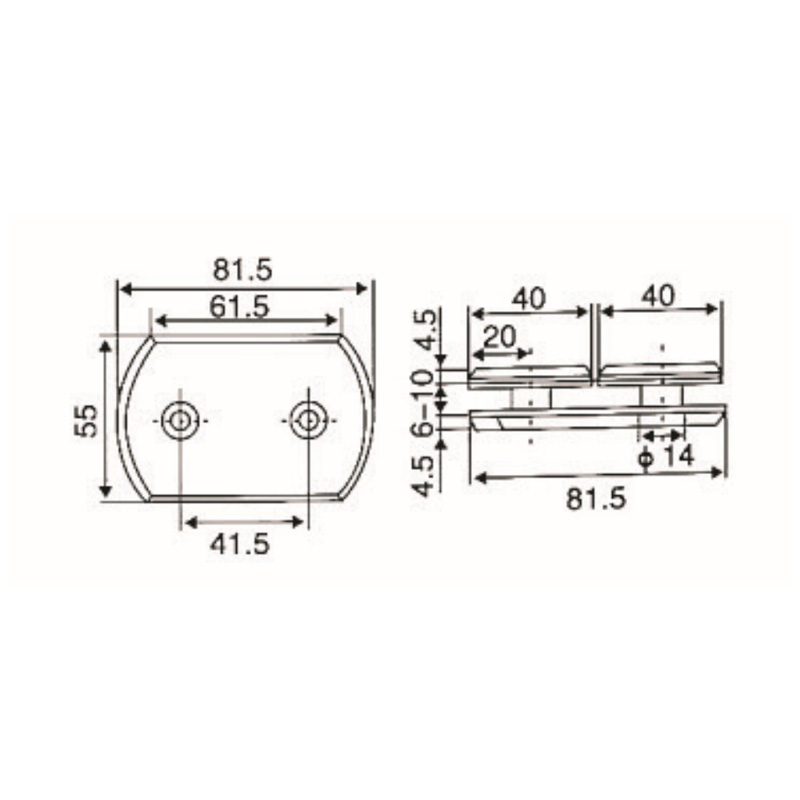 GBA-206-Glasklemmen
