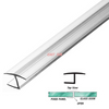 180 „H“-Anschlagpfosten aus Polycarbonat für 3/8“ (10 mm) Glas