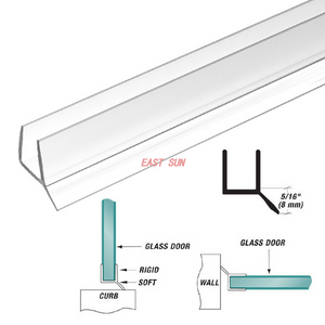 Versiegeln und abwischen (Dual Durometer) für 1/2 Zoll (12 mm) Glas