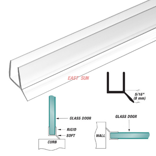 Versiegeln und abwischen (Dual Durometer) für 1/2 Zoll (12 mm) Glas