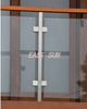 Balkon, Pool, Zaun, Geländer, Treppe, Glasbeschlag, Zapfen 304 316, Handlaufhalterung, Glashalterung, Edelstahl-Glasklemme