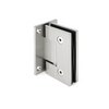 Gebürstetes 90-Grad-Wand-zu-Glas-Duschtürscharnier für 1/2″ – 3/8″ Glas 
