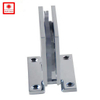 90-Grad-Chrom-H-Typ-Basis-Wand-zu-Glas-Duschtürscharnier für 1/2″ – 3/8″ Glas