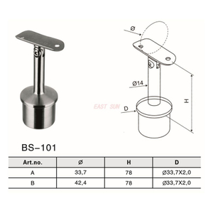 BS-101-Handlaufbeschläge