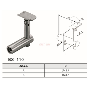 BS-110-Handlaufbeschläge