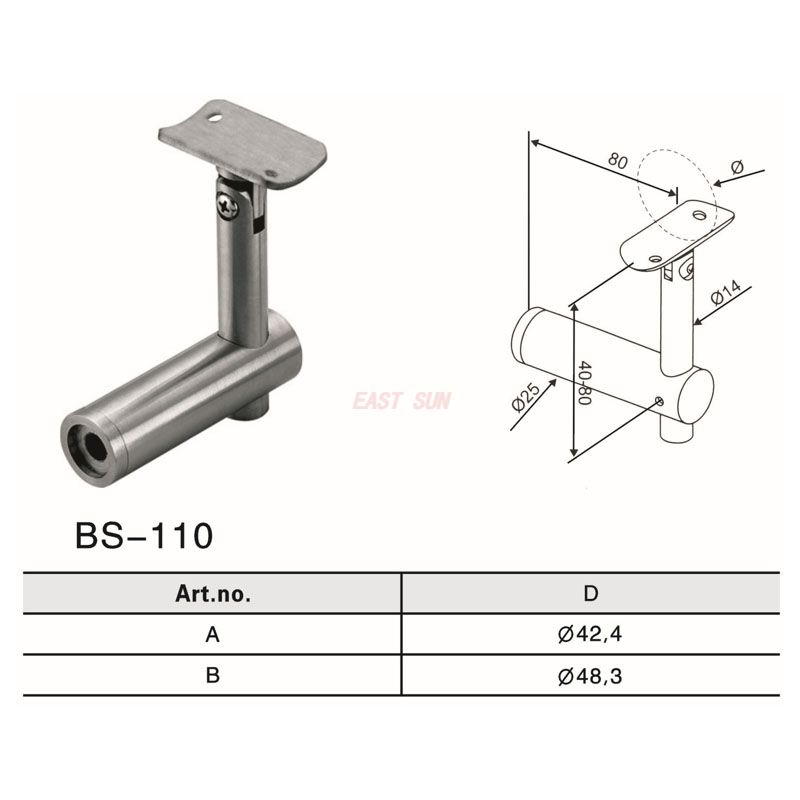 BS-110-Handlaufbeschläge