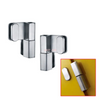 SUS304 Edelstahl WC-Trennwand Hardware Glas Badezimmertürscharnier