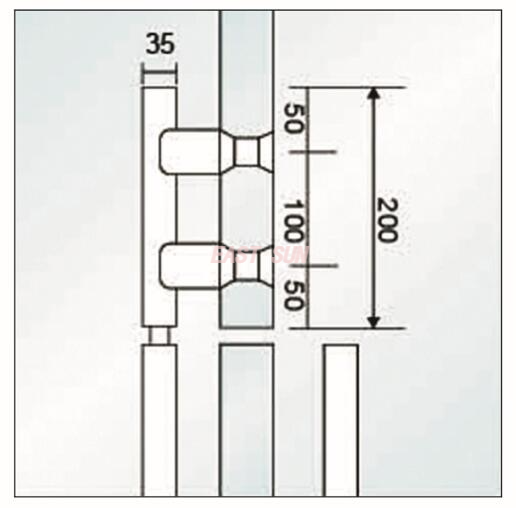 Griffschlösser Glasschlösser PH-1010