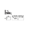 FSH-402R-Faltbare Duschscharniere