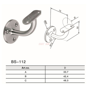 BS-112-Handlaufbeschläge
