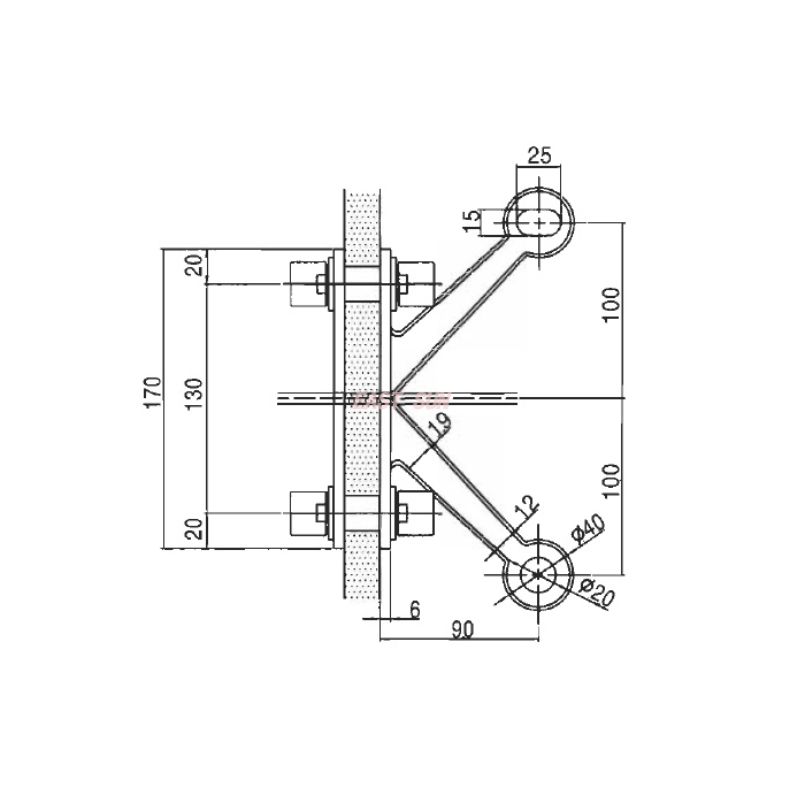 SDS200-2-90-Spider-Fitting