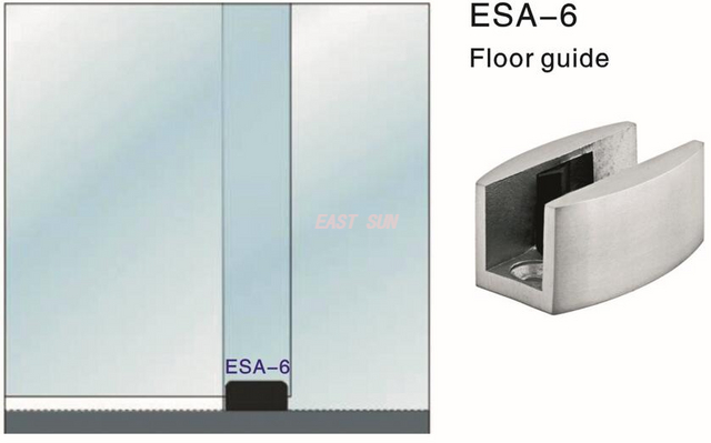 Schiebetür-Bodenführung Dorma Design