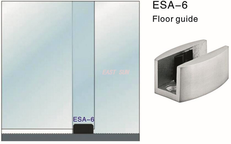 Schiebetür-Bodenführung Dorma Design