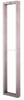 Glastür-Zuggriff, Aluminium-Türgriff PH-080