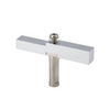Schwarzer Adapterblock für Pivot-Scharniere
