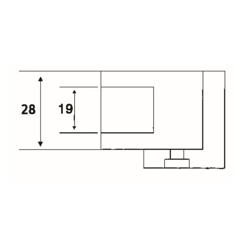 KF-080-Duschraumverbinder