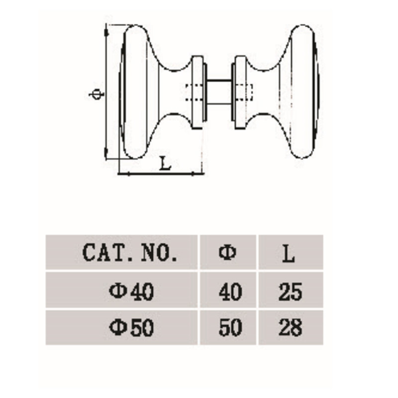 GDK-1001-1 – Duschtürknauf
