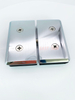Glas-an-Glas-Montagescharnier der Senior Prima-Serie aus poliertem Chrom