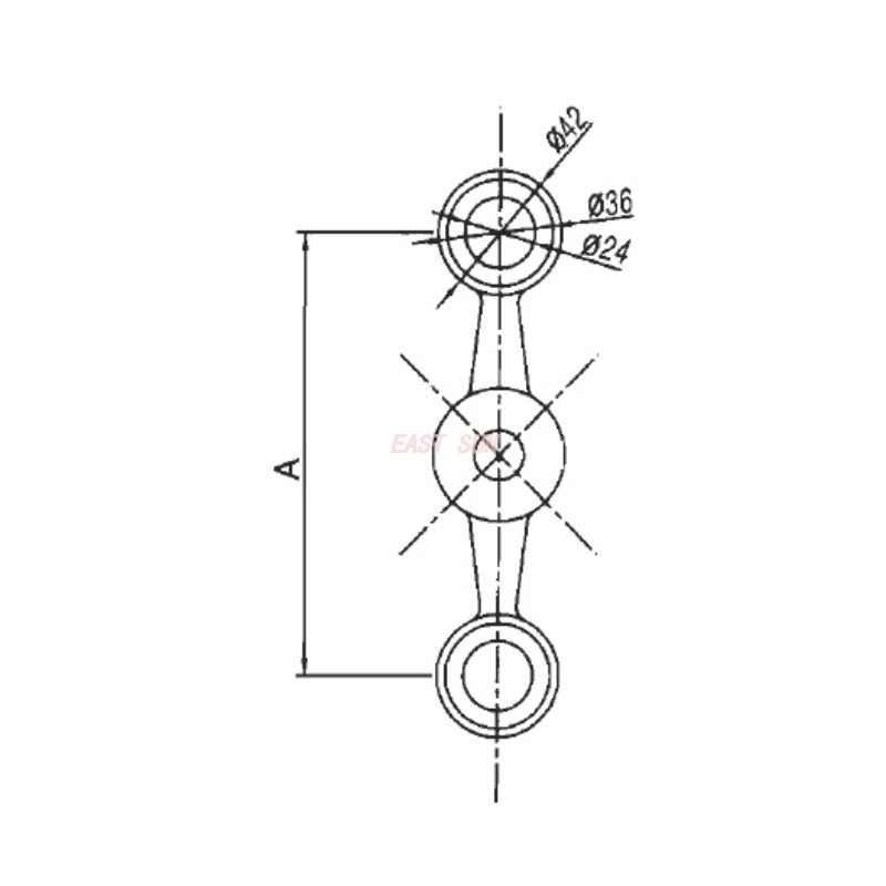 SD-150-2-180R-Spider-Anschluss